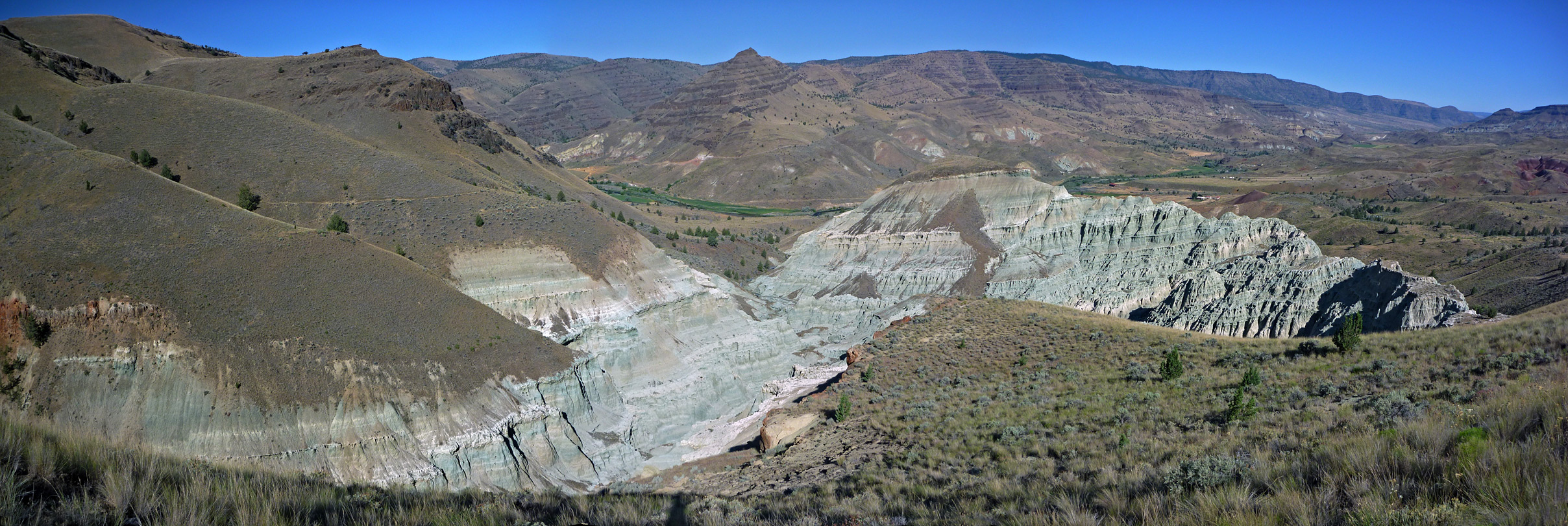 Wide view of Blue Basin