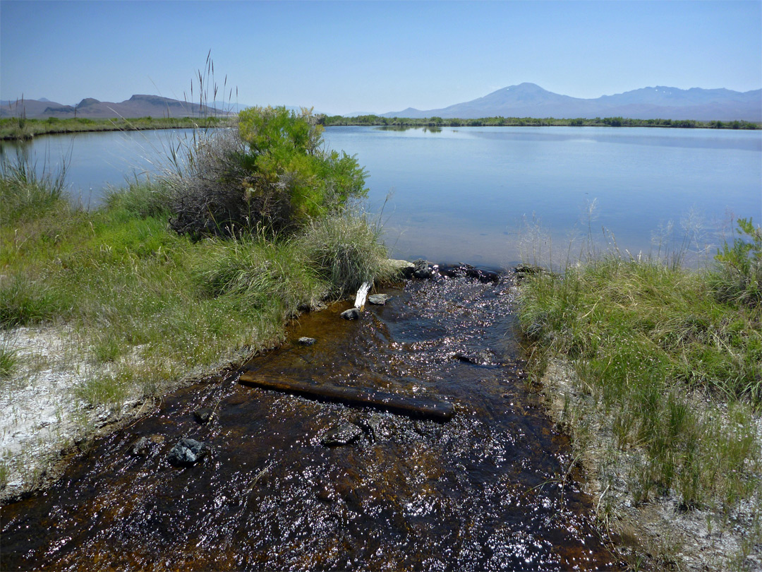 Stream from Borax Lake