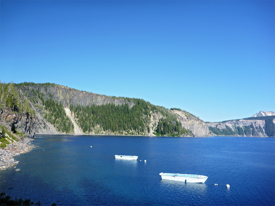 Boats on the lake