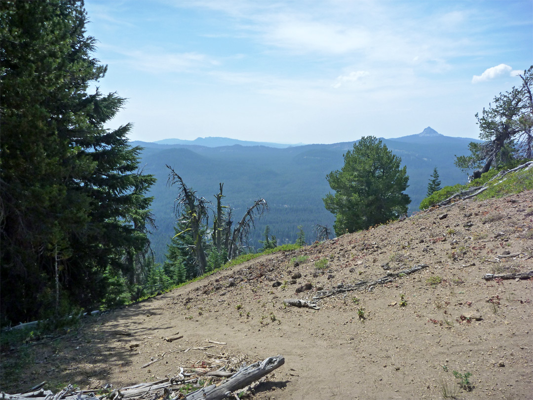 Path on the summit