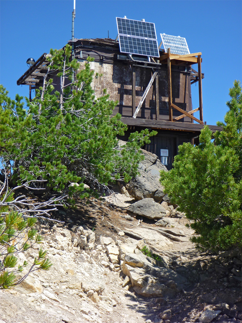 Fire lookout tower