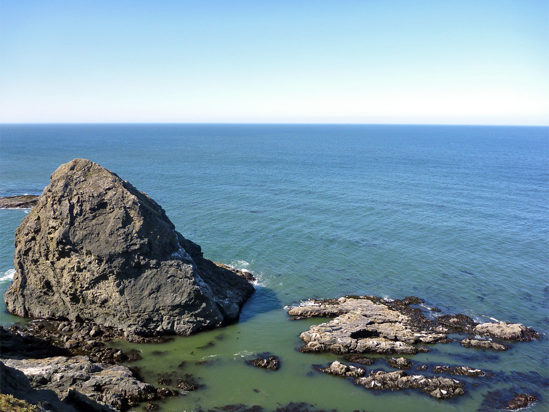 Rocks at low tide