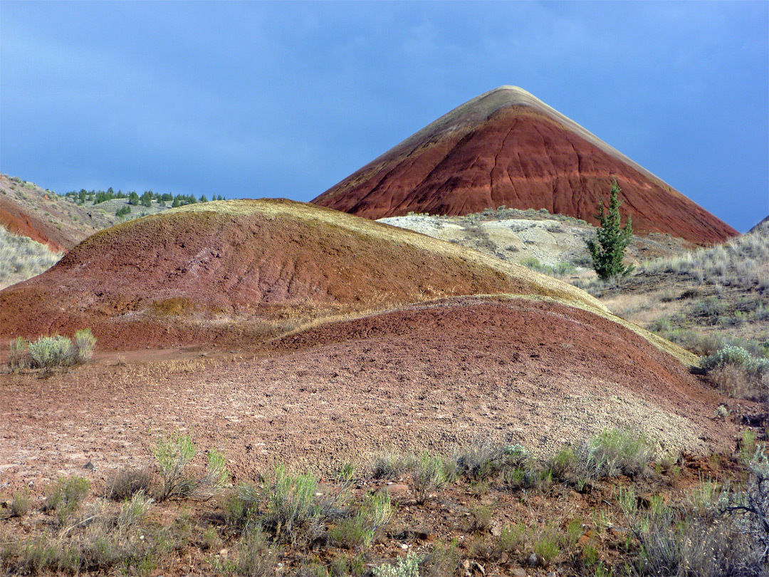Mound near Red Hill