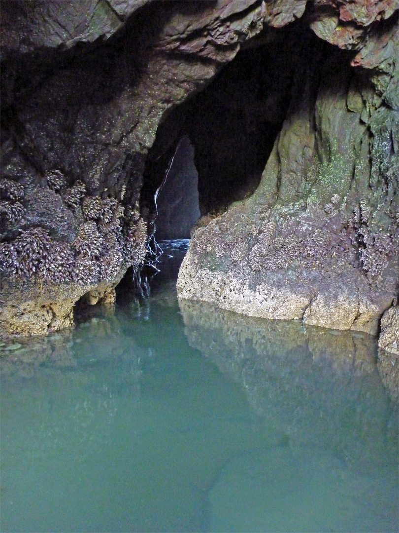 Entrance to a cave