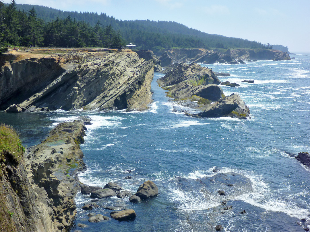 Rocky shoreline