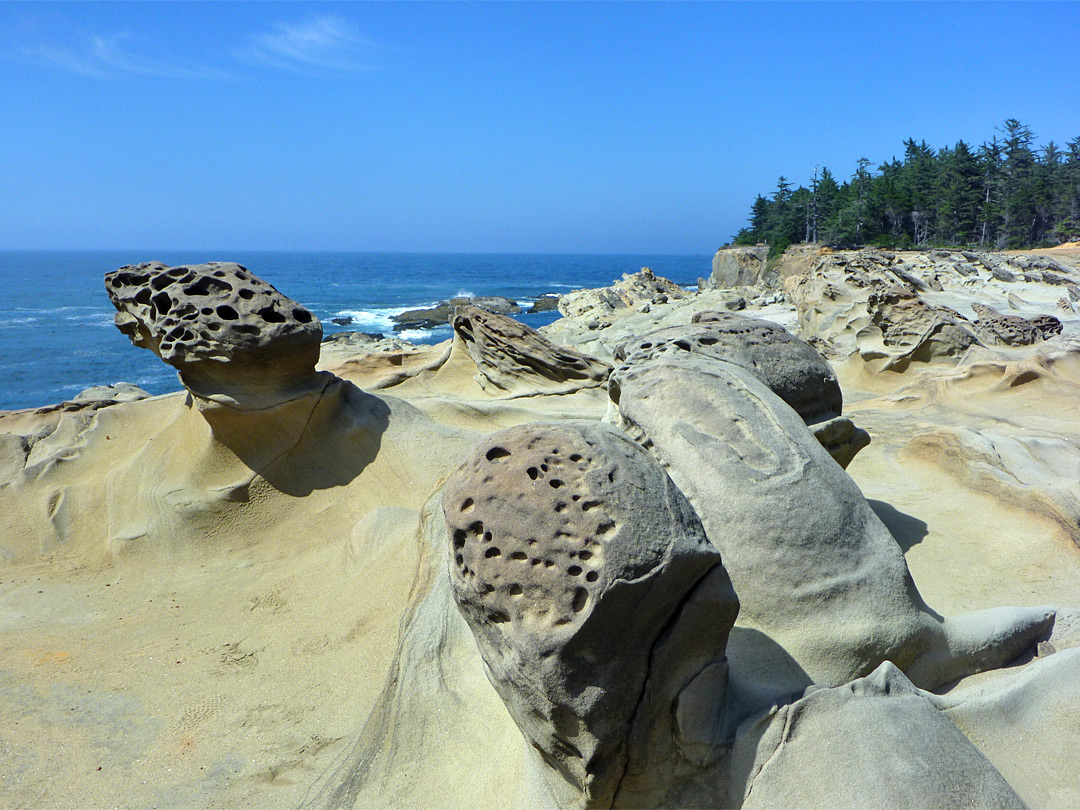 Sandstone formations