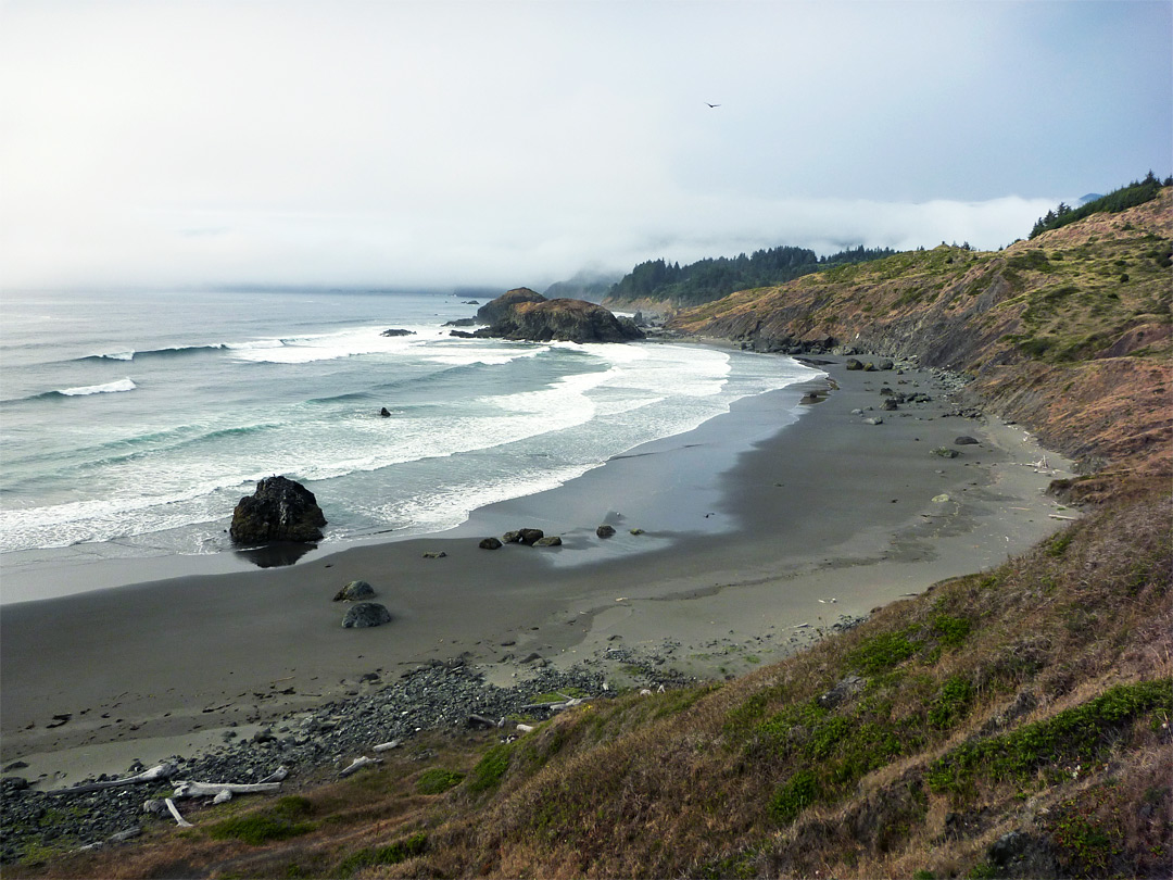 Coastline to the north