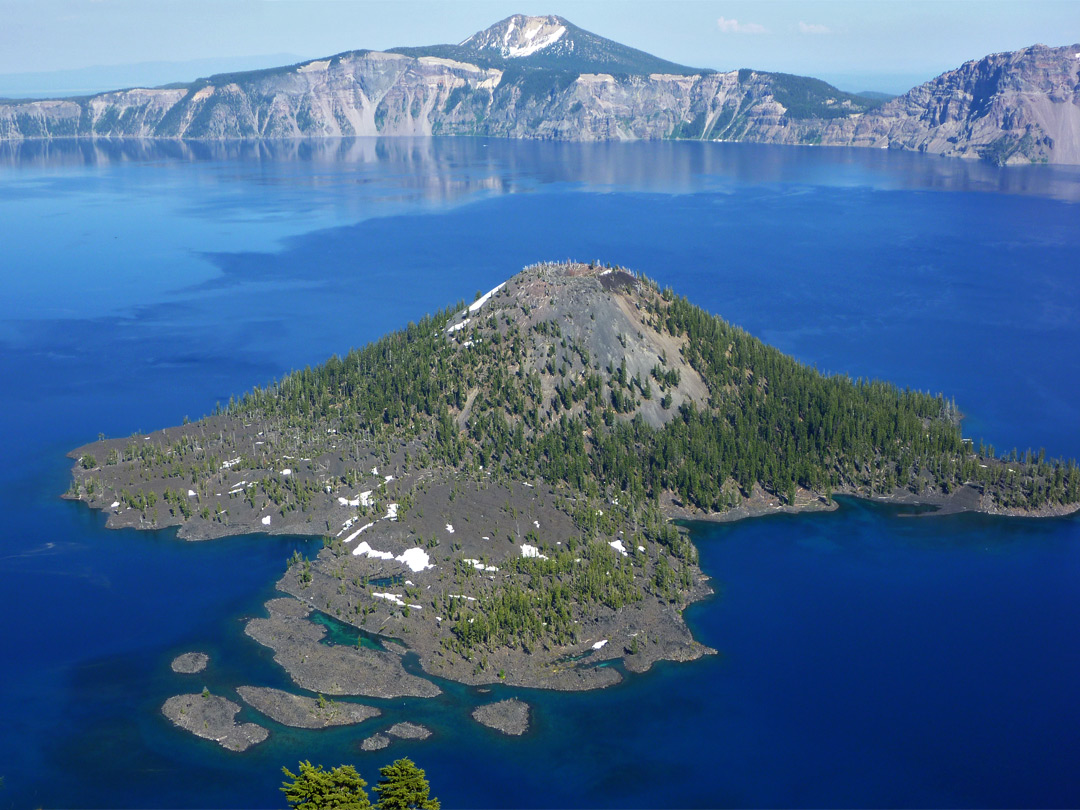 Crater Lake and Wizard Island