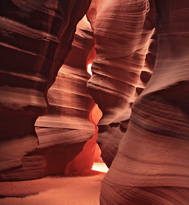 Antelope Canyon Slot Canyon Near Page Lake Powell Arizona