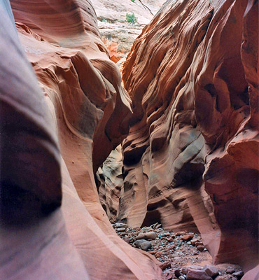 Bend in the upper canyon