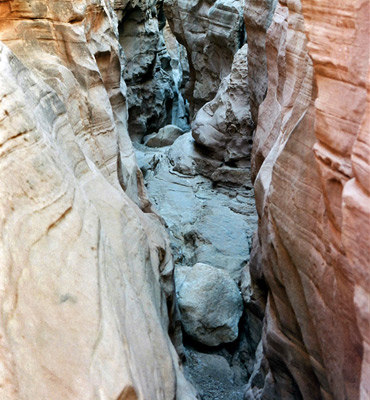 Deepest part of the canyon