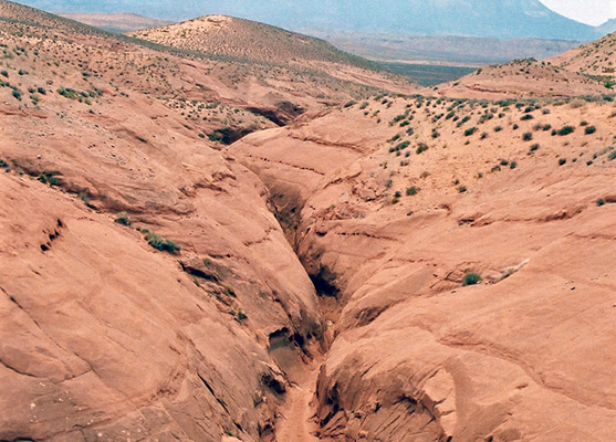 View along Death Canyon