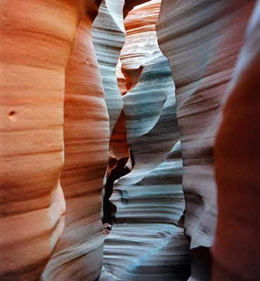 Colorful narrows in the East Fork