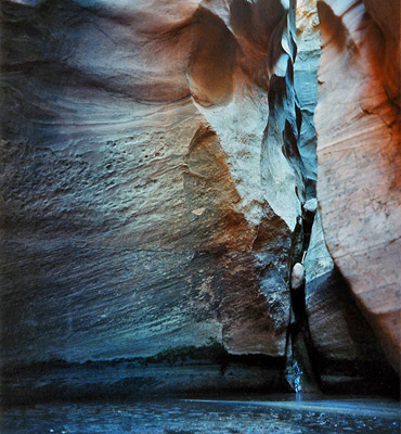 Pool and narrows, Five Mile Wash