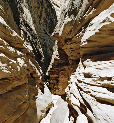 Sunny passageway in Forgotten Canyon
