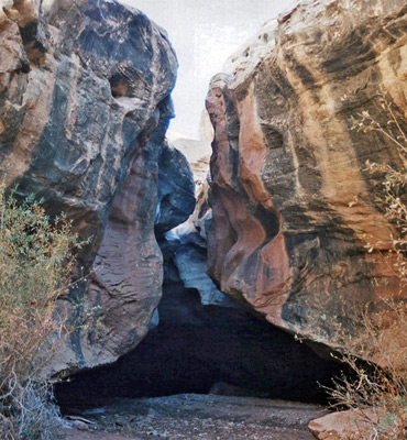 Cave-like passage