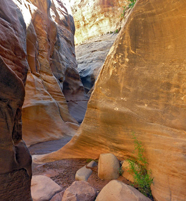 Small boulders