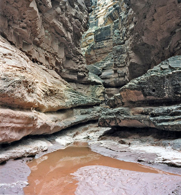 Pool in the canyon