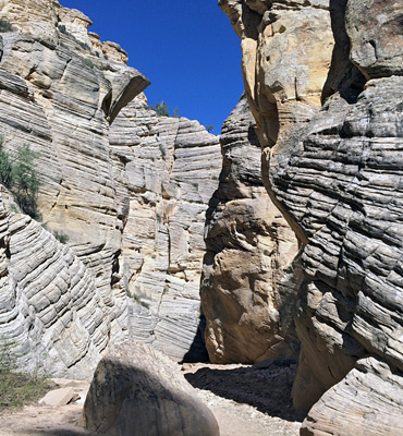 Thin-layered sandstone