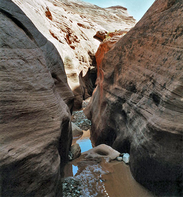 Pool in the lower narrows