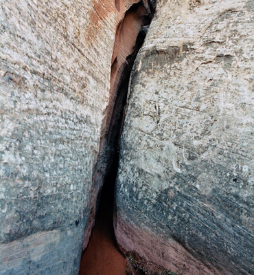 Watery passage