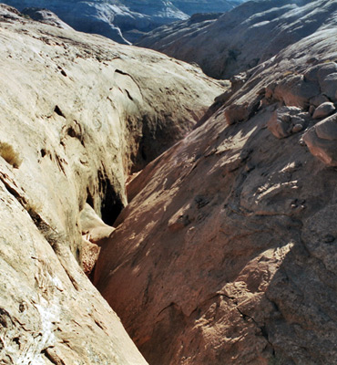 Above the narrows