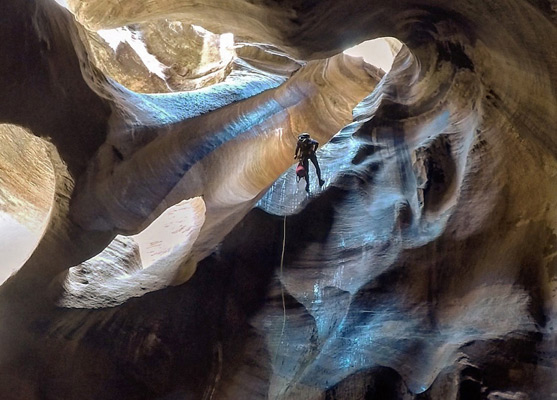 Canyoneering in Pine Creek