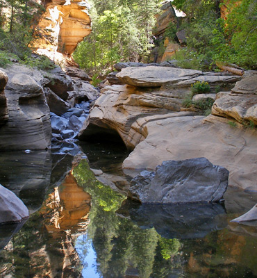 Reflective pool