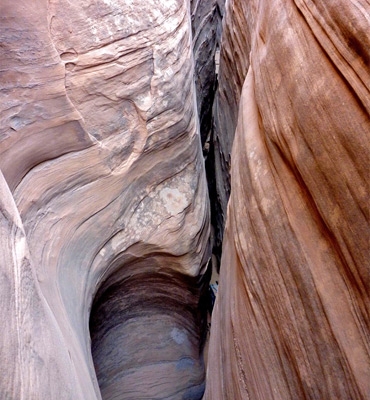 Layered sandstone