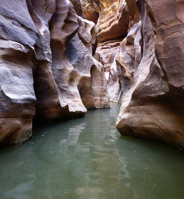 The Black Hole of White Canyon