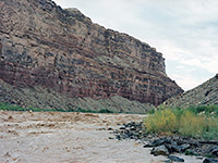 Start of the Badger Creek Rapids