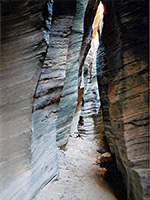 Deepest part of the canyon