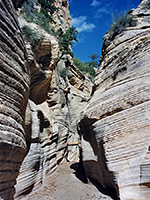 Start of the narrows