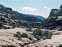 Benches above the narrows