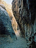 Start of the narrows