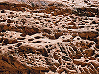 Weathered sandstone