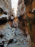 A stony passage