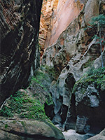 Start of the narrows