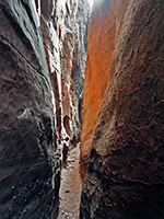 Deep part of the canyon