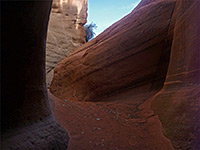 Dark corner, Elkheart Cliffs Canyon