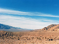 Death Valley, near the canyon