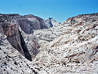 Wide view over the upper canyon