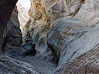 Undulating canyon walls