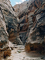 Rocky passageway