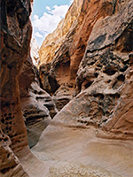 Undulating canyon walls