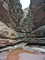 Pool in the canyon