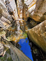 Blue pool