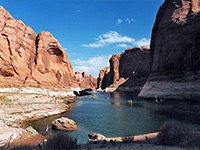 Red cliffs