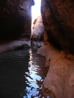 Flooded channel
