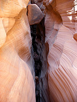 Chokestone in Long Canyon